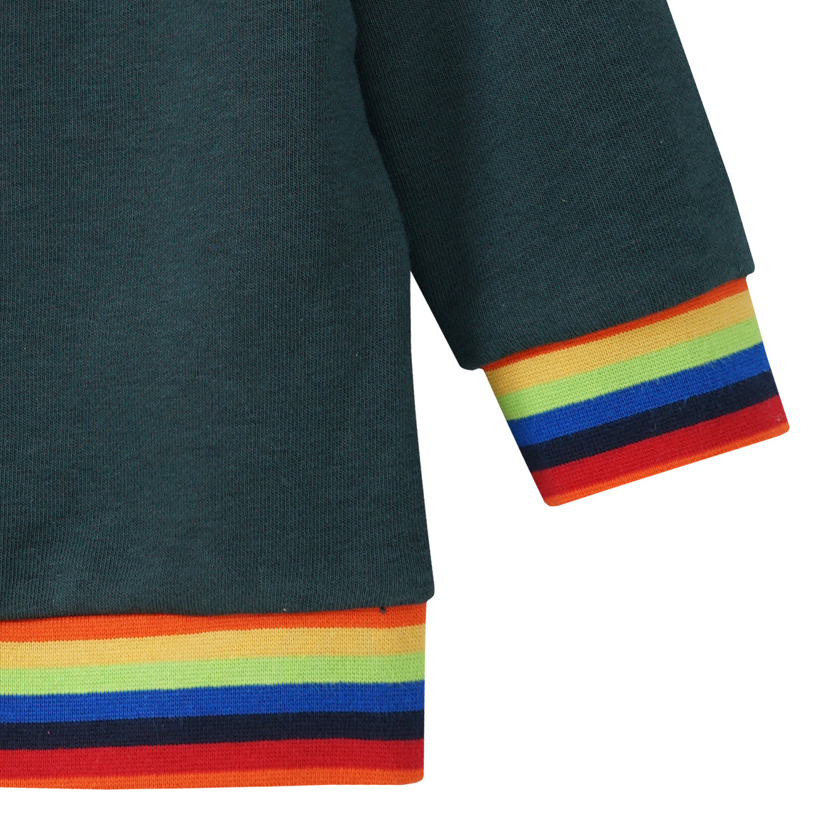 Baby Sweatshirt mit bunten Akzenten