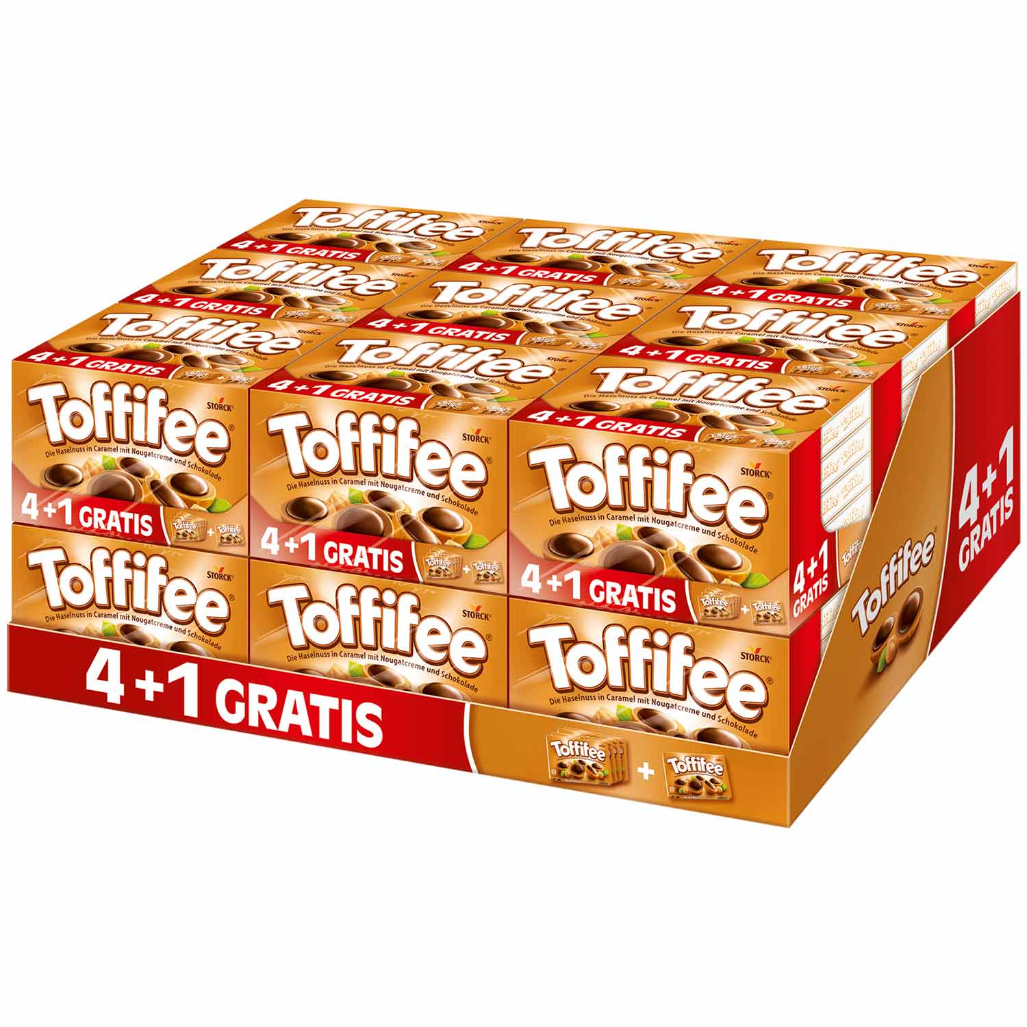 Toffifee 4x15er + 1 gratis