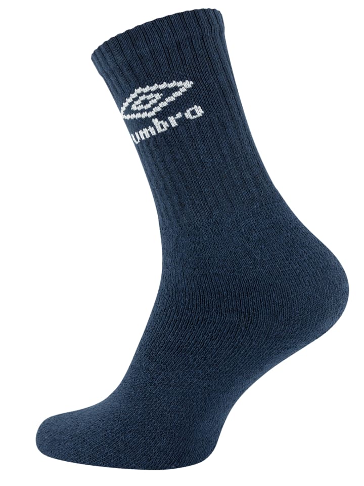 Umbro Sportsocken 12 Paar Umbro Socken in schwarz, grau, blau günstig kaufen