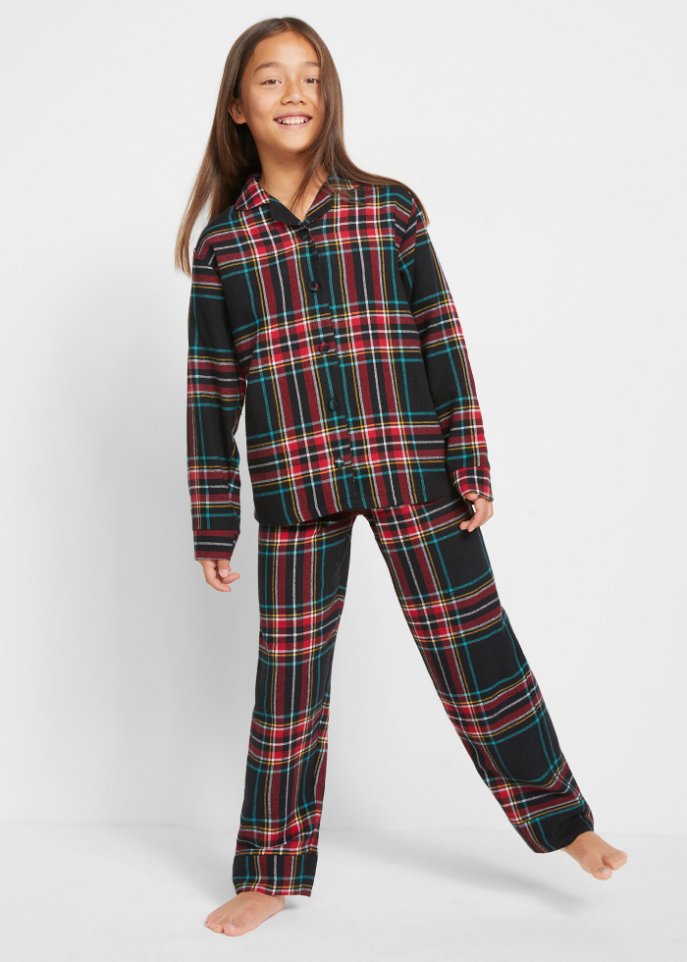 Kinder Flanell Pyjama (2-tlg. Set)