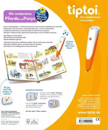 tiptoi® Wieso? Weshalb? Warum? Wir entdecken Pferde und Ponys