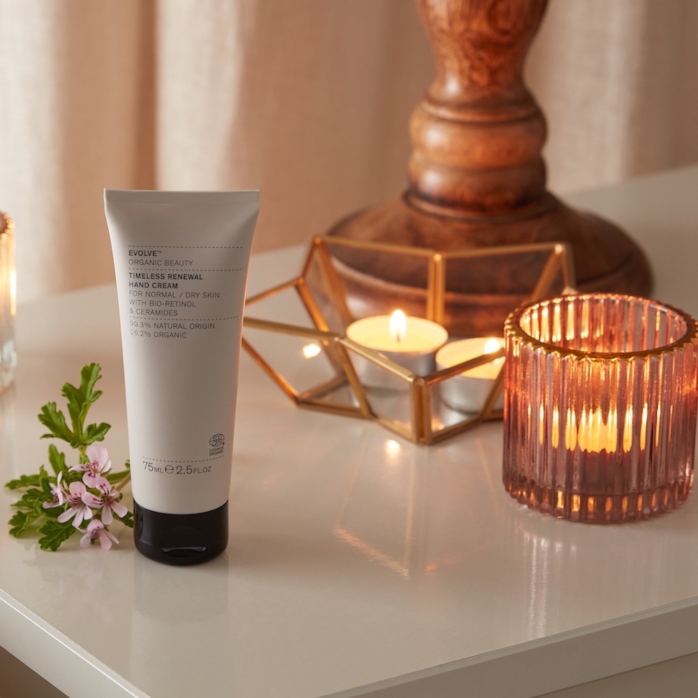 evolve organic beauty Timeless Renewal Hand Cream 75ml Crème mains hydratante