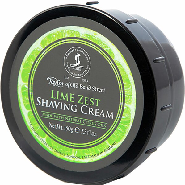 Taylor of Old Bond Street Lime Zest Shaving Cream Rasiercreme
