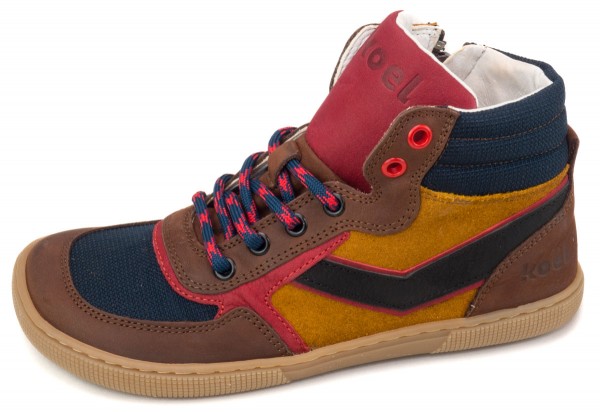 Koel bare ~ Danish MidCut Sneaker ~ Chocolate