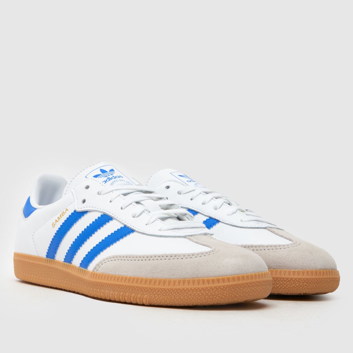 adidas belo-modri športni copati Samba og Boys Youth
