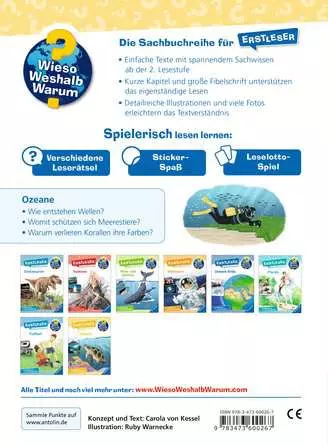 Ravensburger Wieso? Weshalb? Warum? Erstleser, Band 8: Ozeane
