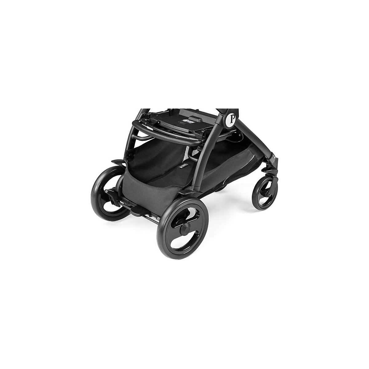 Kombikinderwagen Book Smart, Rosette - Kinderwagenwanne, Gestell, Sportwagenaufsatz, Babyschale inkl. Isofix
