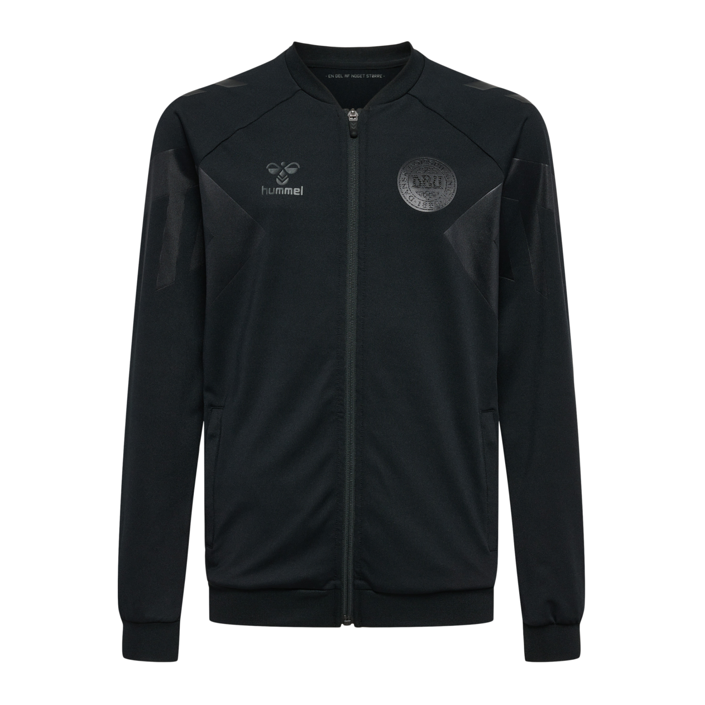 Hummel DBU Dänemark Line Up Jacke Kids Schwarz F2001