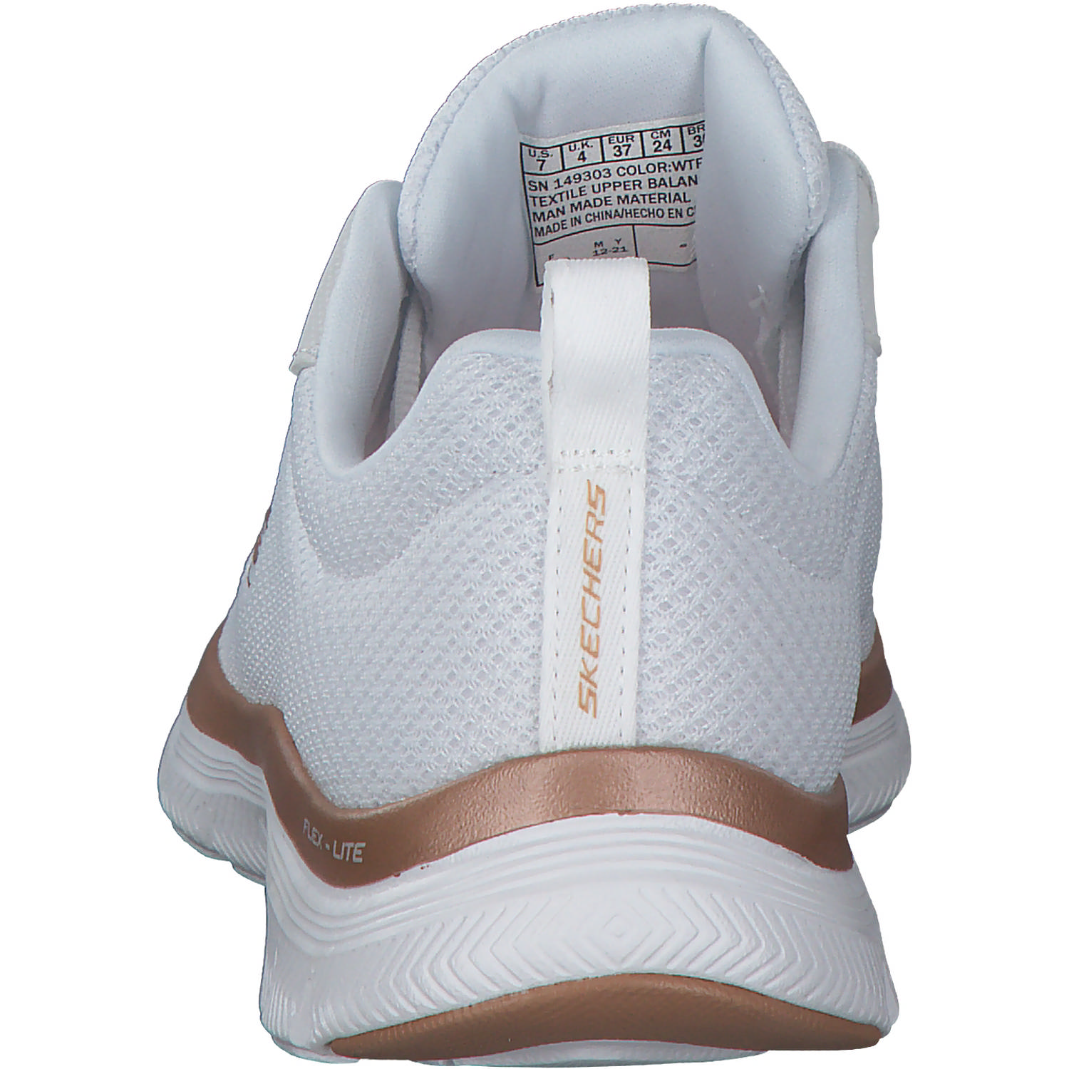 Skechers 149303, Sneakers Low, Damen, WTRG white rose gold