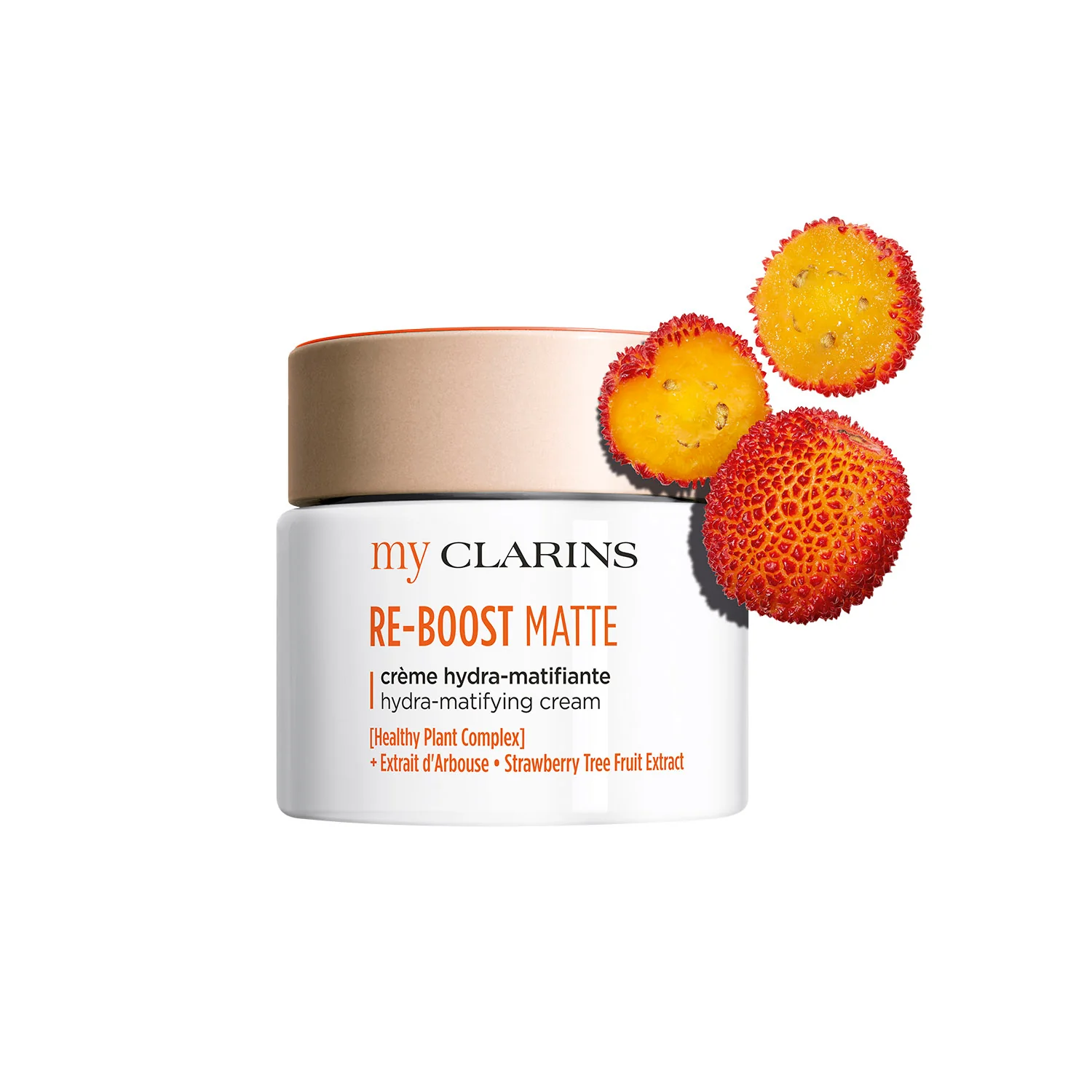 Cremă hidratantă mată RE-BOOST MATTE MY CLARINS - tratament anti-pete 24 de ore, tratament facial hidratant 24 de ore