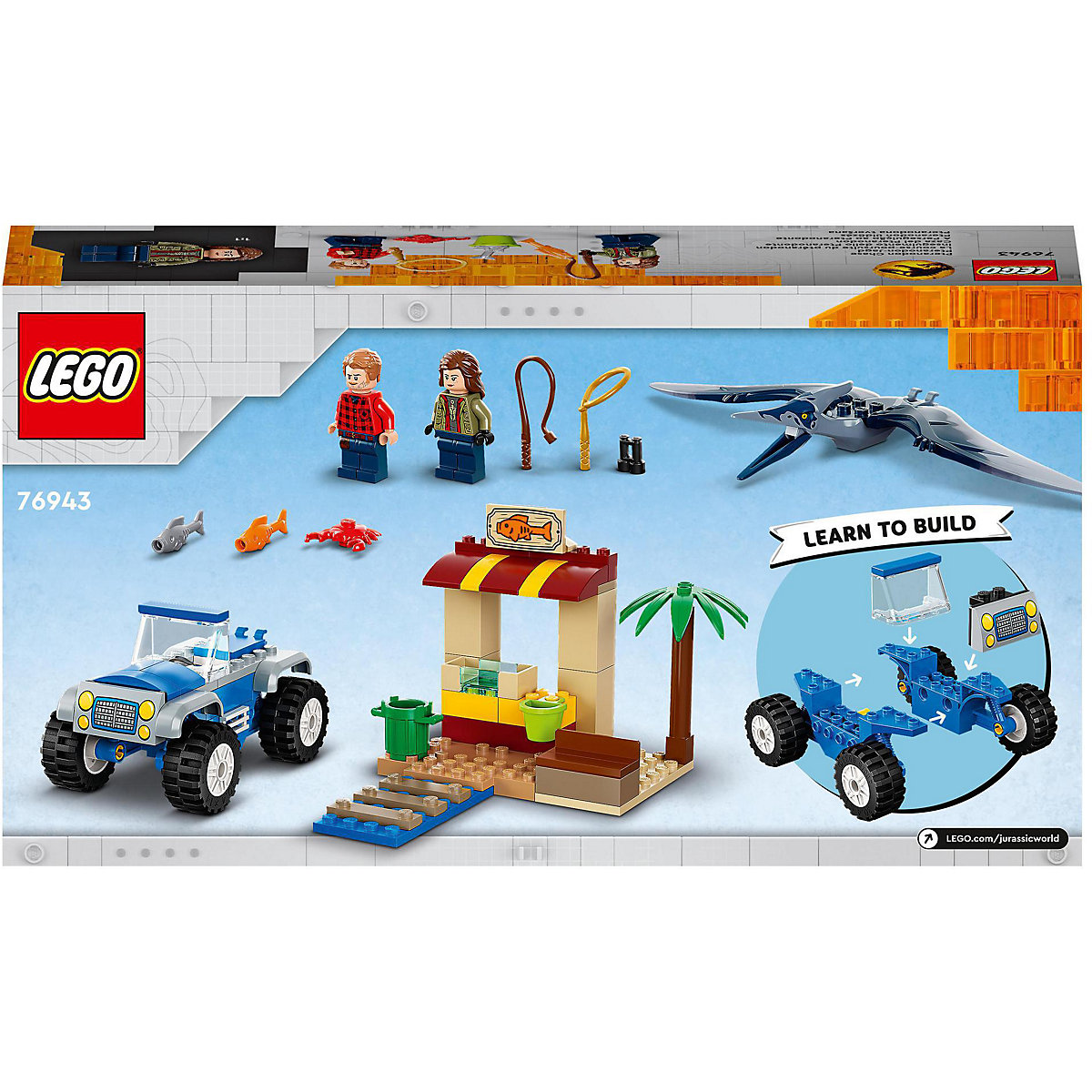 LEGO® Jurassic World 76943 Pteranodon-Jagd