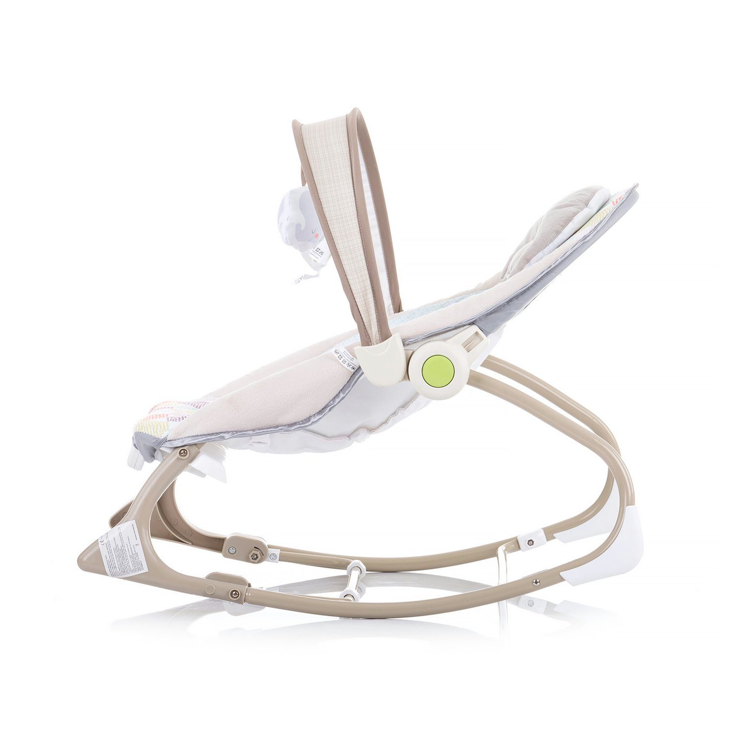 Chipolino Babywippe Babywippe Dolce, Musikfunktion Vibration, Naturgeräusche, Spielbogen