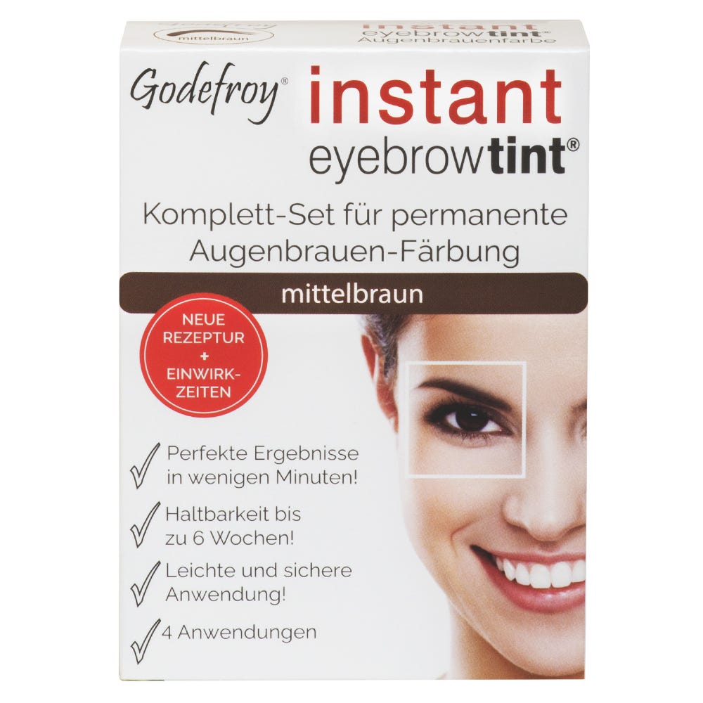 GODEFROY Instant Eyebrow Tint Mittelbraun