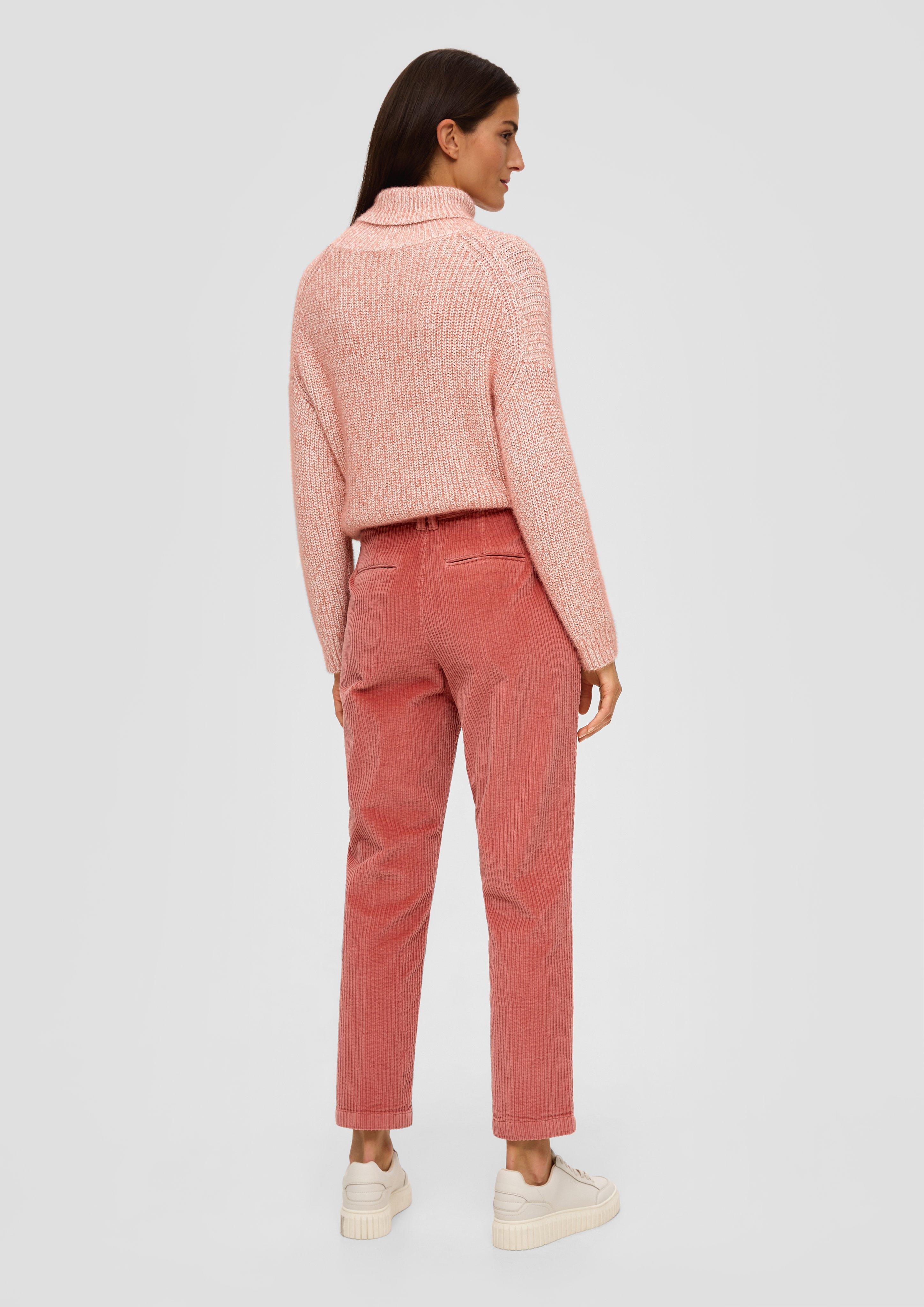 Regular: Bundfaltenhose aus Cord  2138060-2074