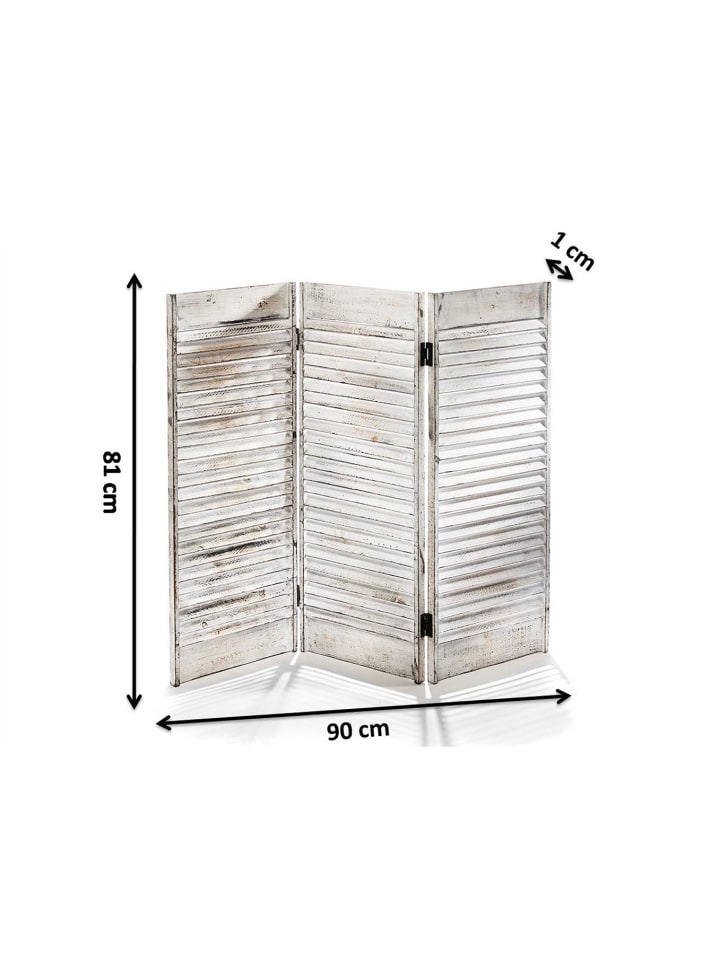 kobolo Paravent WHITEPARA90 in Grau günstig kaufen onesize