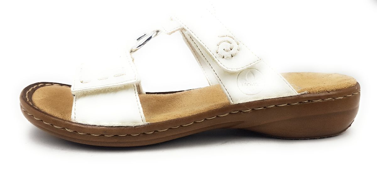 Rieker 60822-80 Weiß 80 offwhite