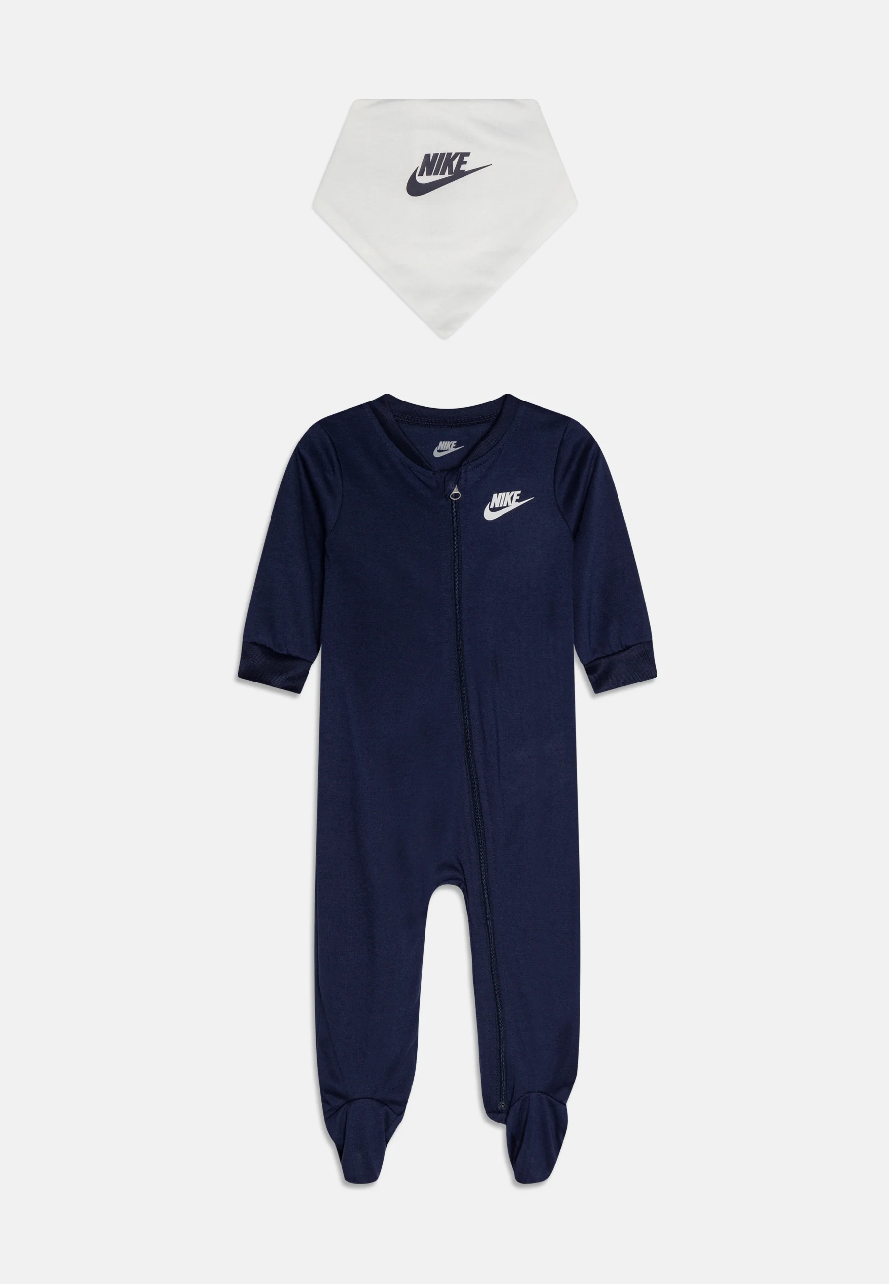 Conjunto unisex Nike Sportswear NIKE BABY FOOTED COVERALL AND BIB - Mono