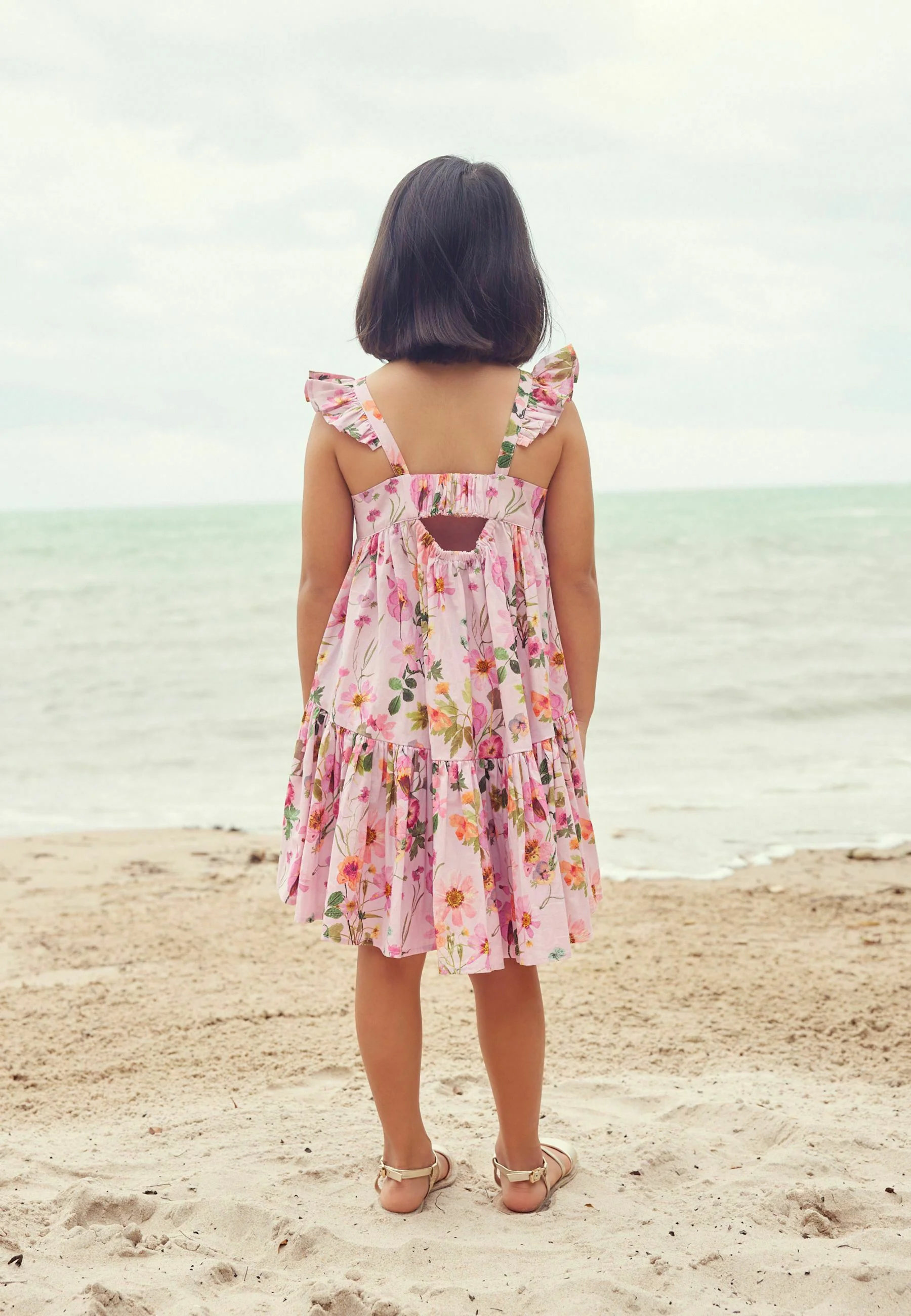 Siguiente ESTAMPADO ESCALONES - AJUSTE REGULAR - Vestido de verano