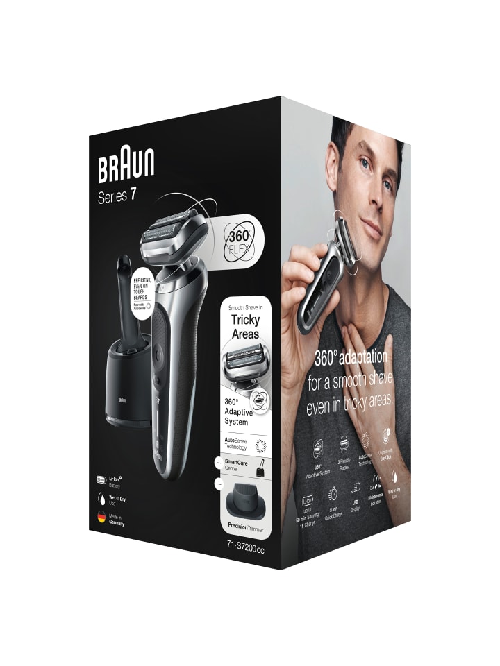 Braun Elektrischer Rasierer für Männer 
