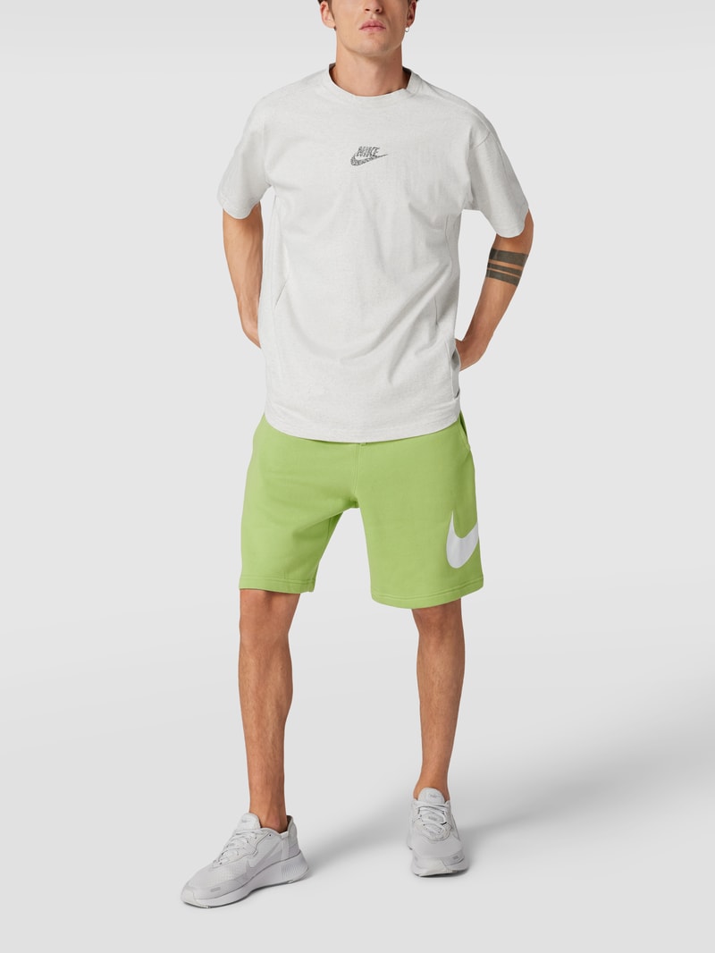 Sweatshorts mit Logo-Print Modell 'CLUB SHORT' in grasgrün