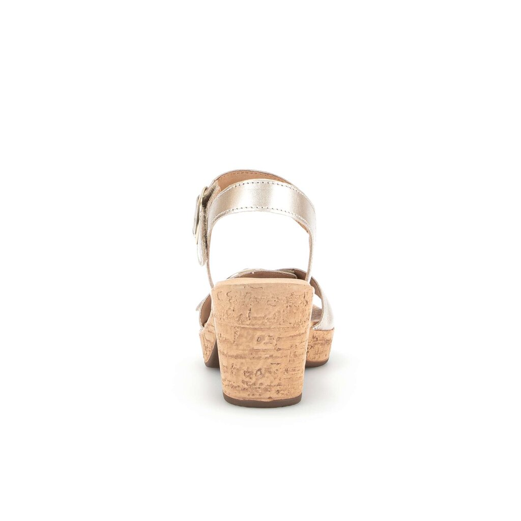 Gabor fashion Plateau Sandale beige