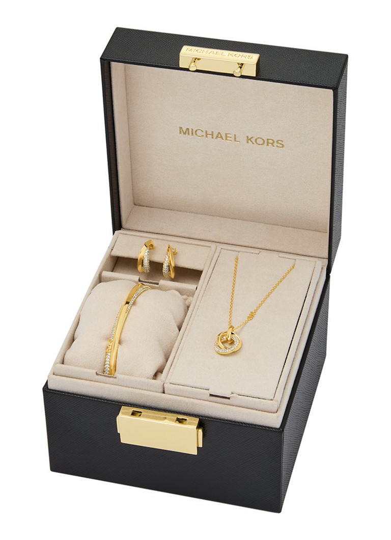 Set de bijuterii Michael Kors Premium, format din 3 piese, MKJ8449CZSET