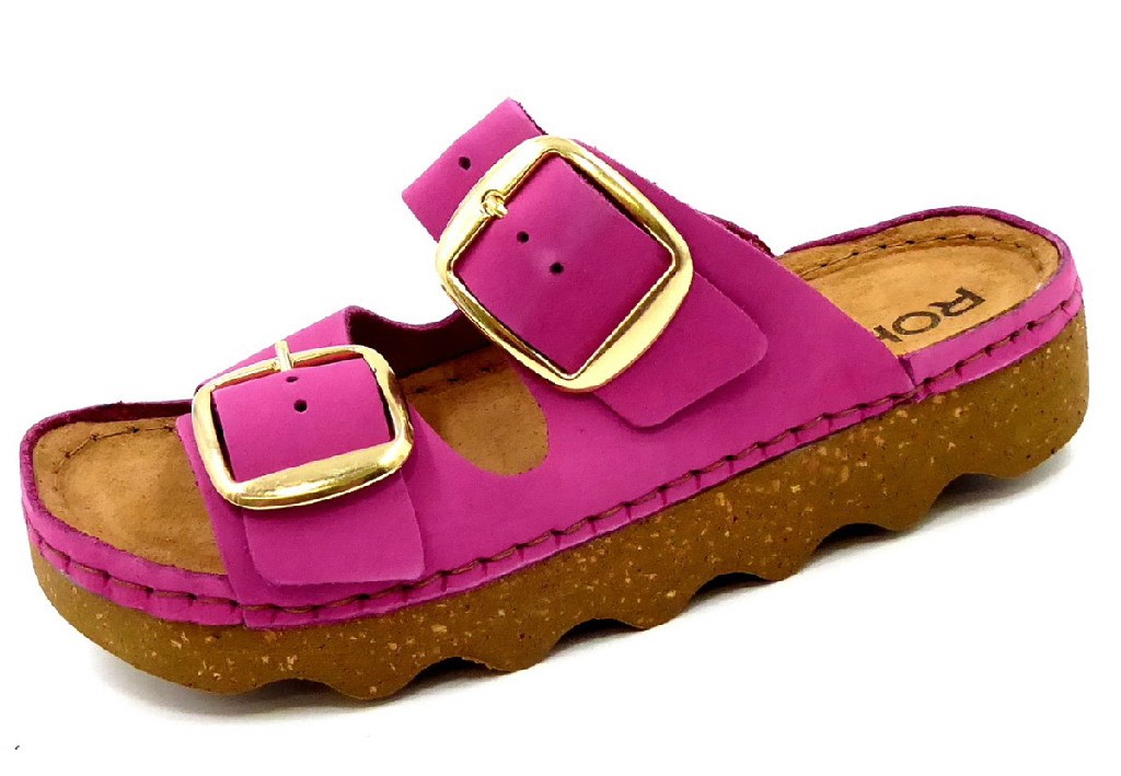 ROHDE Klassische Sandalen lila/pink