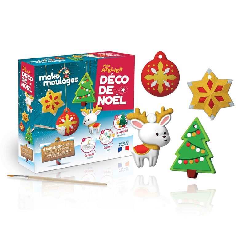 Coffret Mako moulages Mon atelier décorations de Noël