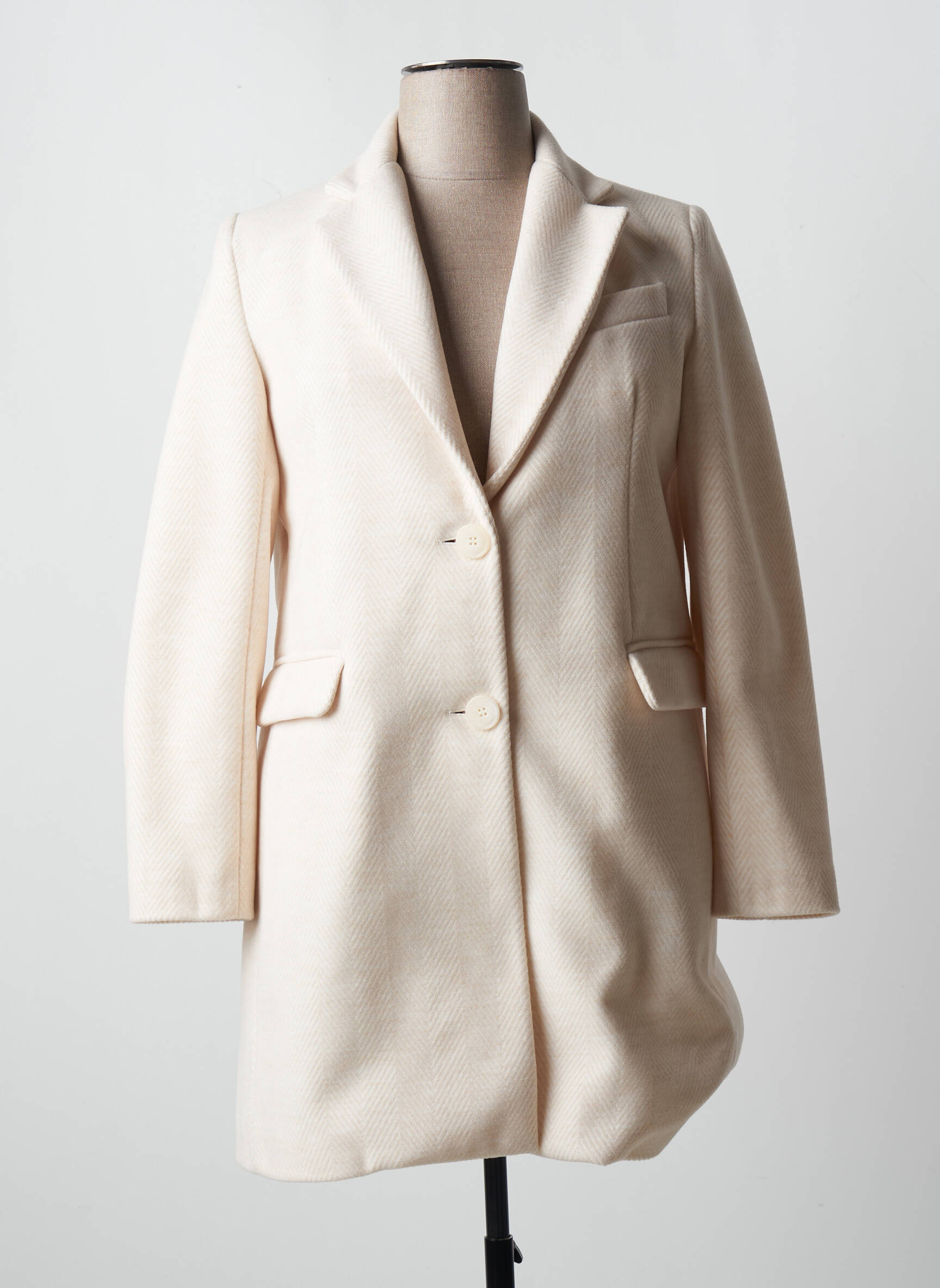 Mariely Manteaux Longs Femme couleur beige