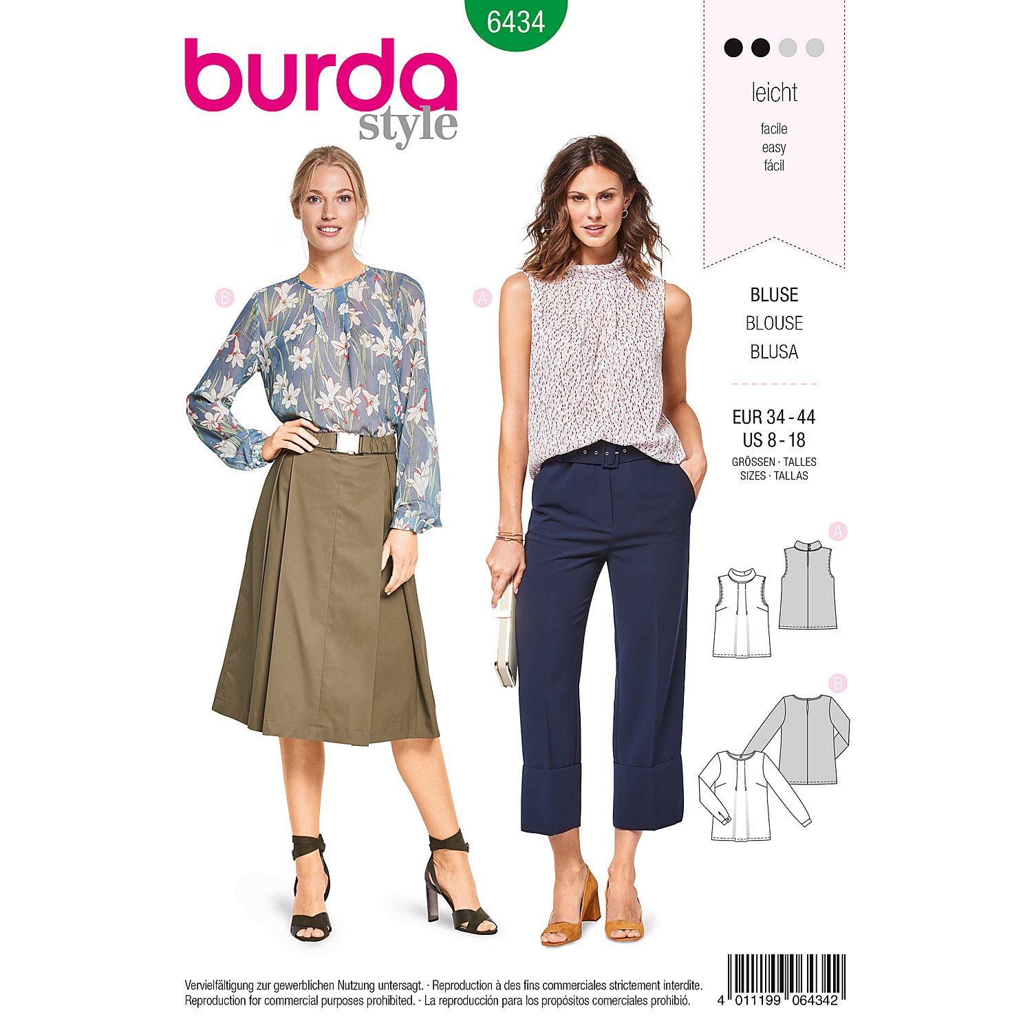 burda Schnitt 6434 