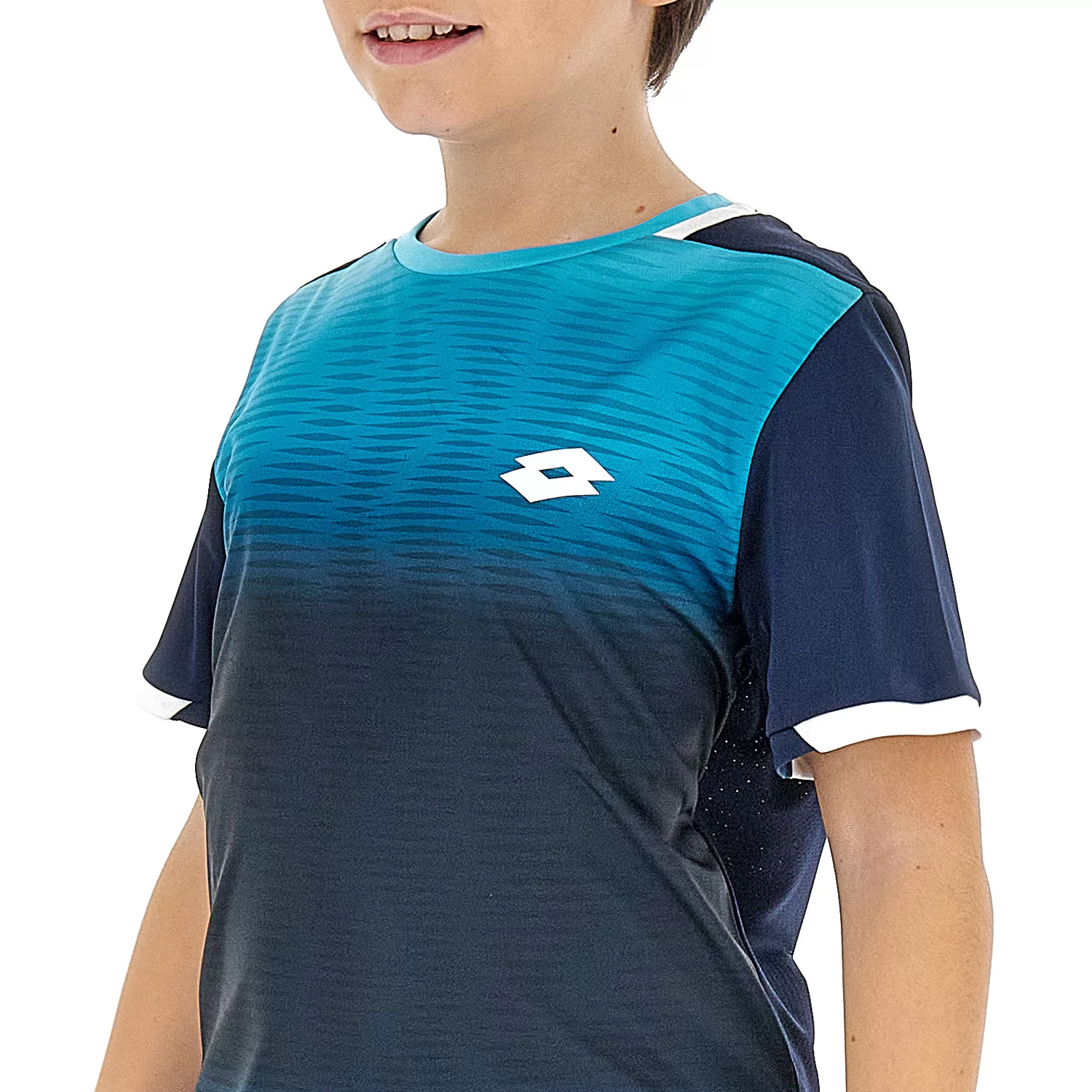 TOPP B IV T-SHIRT 2 ATOLLBLÅ/MARINBLÅ
