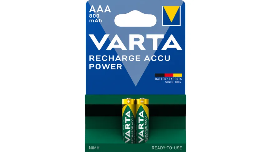 VARTA Wiederaufladbare Batterien Accu Power AAA 56703