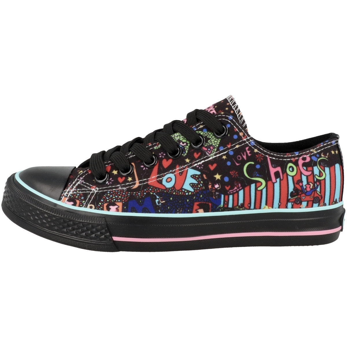 Dockers by Gerli 36UR201 X-Art Limited Edition Sneaker Low schwarz