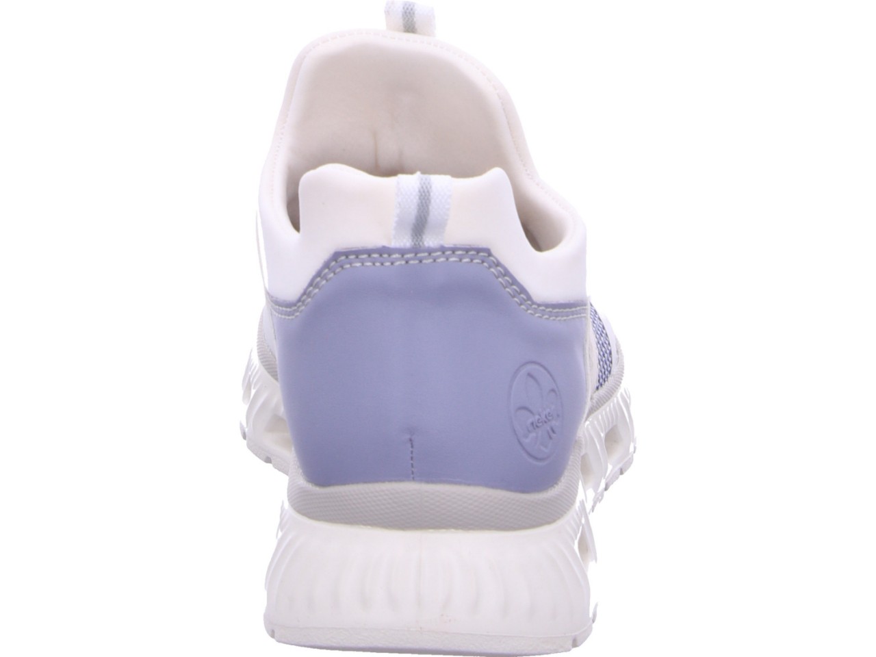 RIEKER Sportliche Slipper blau