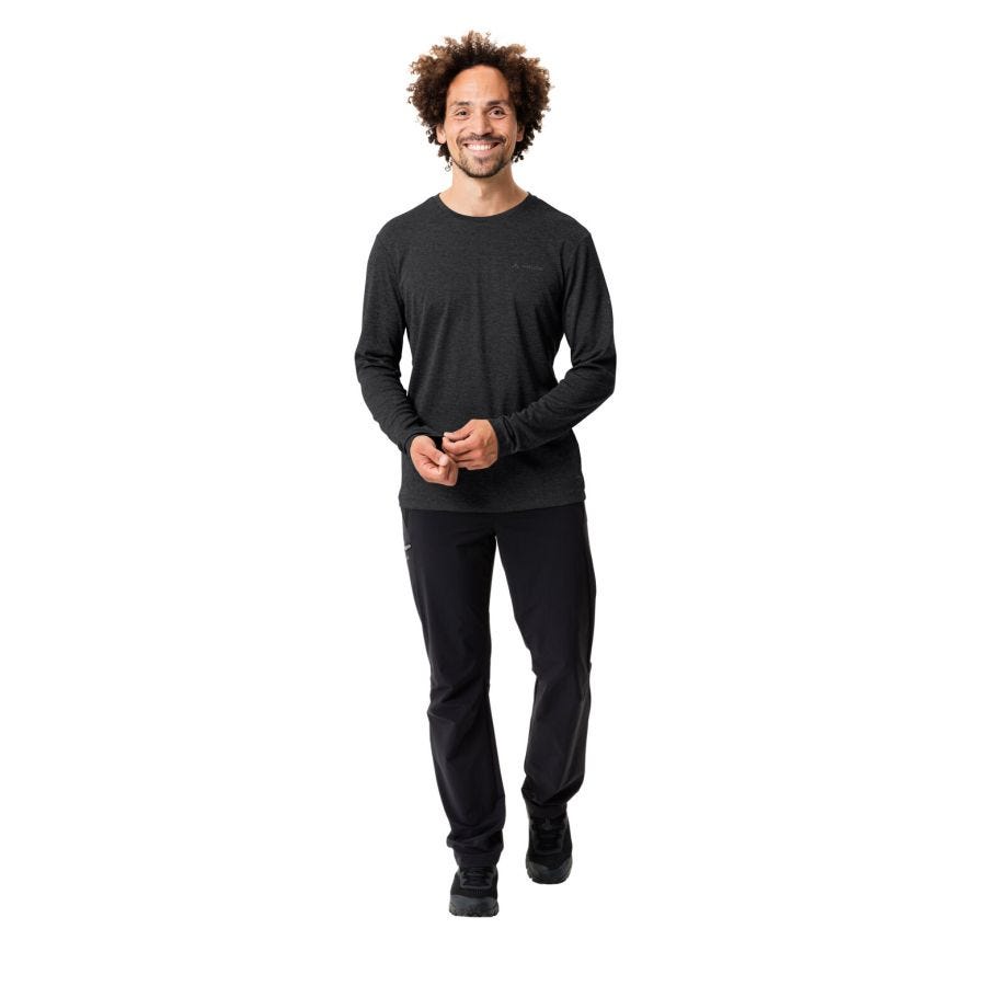 Essential Langarm T-Shirt Herren