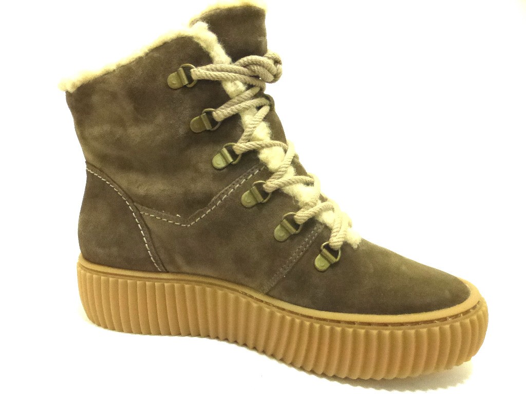 PAUL GREEN Winterstiefel braun 0063-4663-003/Schnürstiefelett