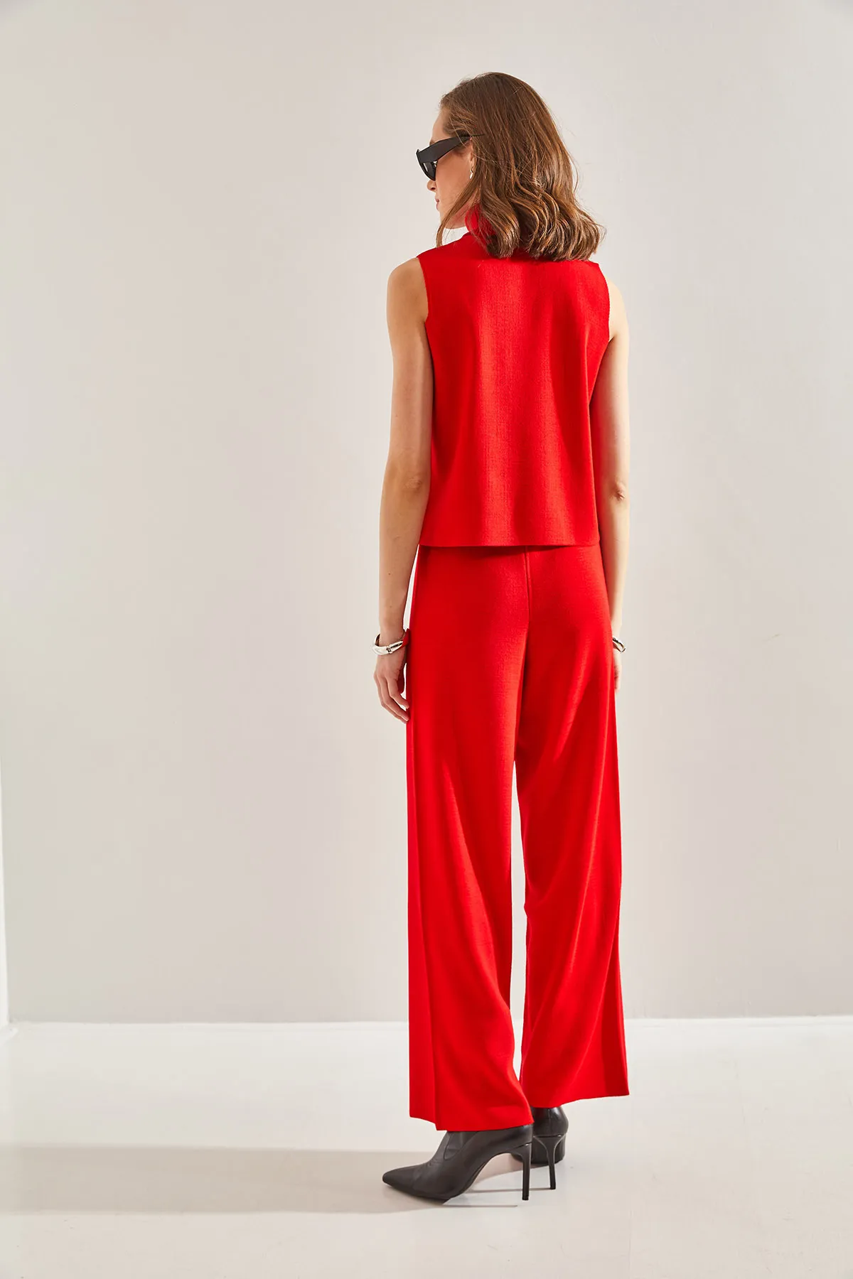 Bianco Lucci  Zweiteiler - Rot - Regular Fit