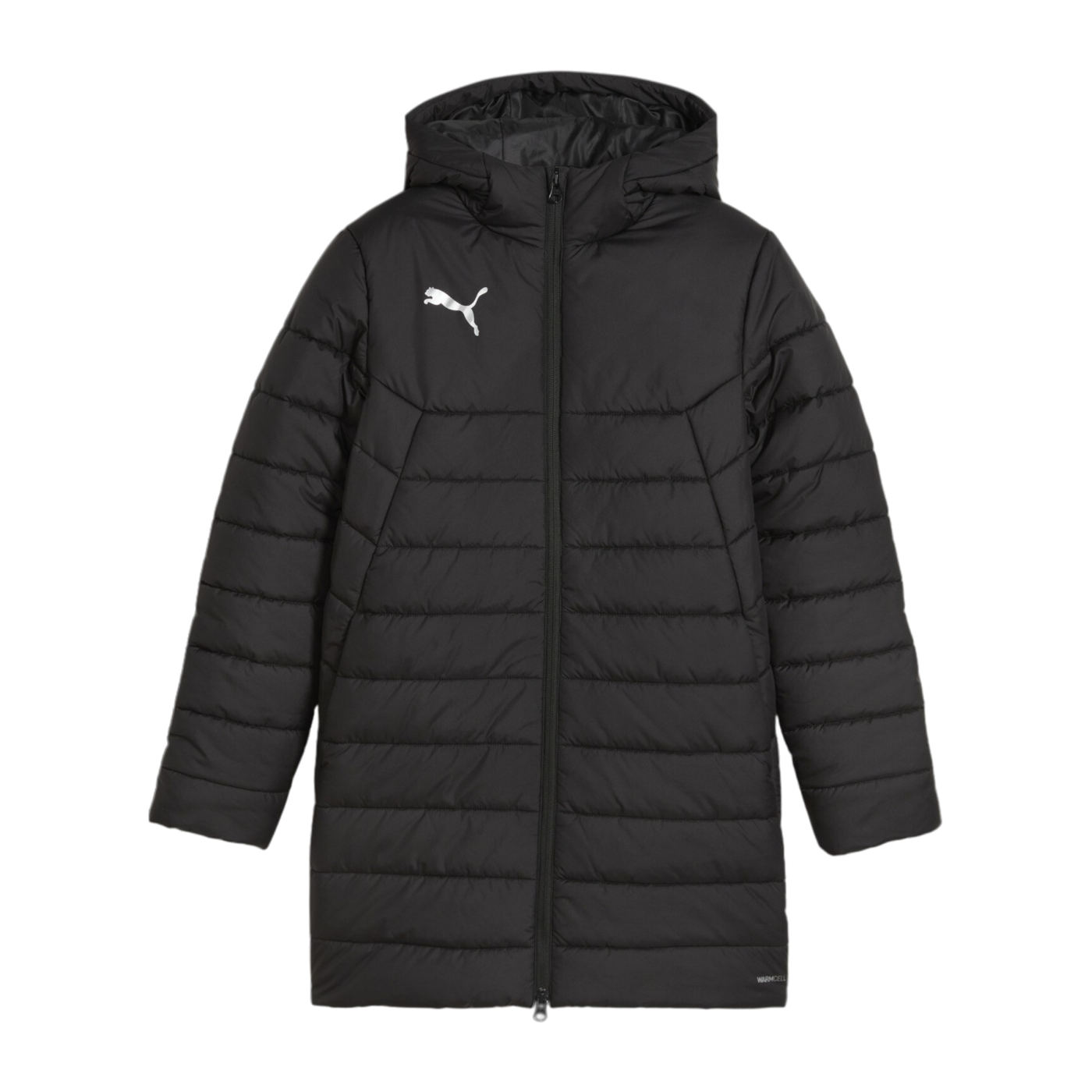 PUMA teamFINAL Bench Jacke Kids Schwarz F03