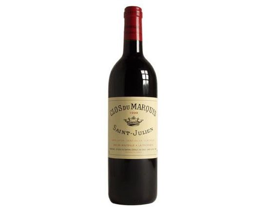 Clos du Marquis Rouge 1999, Second Vin du Château Léoville Las Cases Bordeaux Saint-Julien