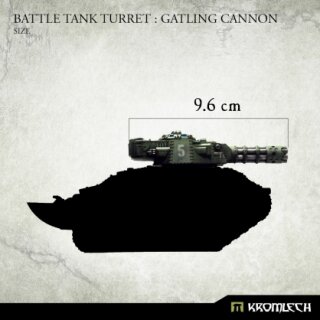 Battle Tank Turret: Gatling Cannon