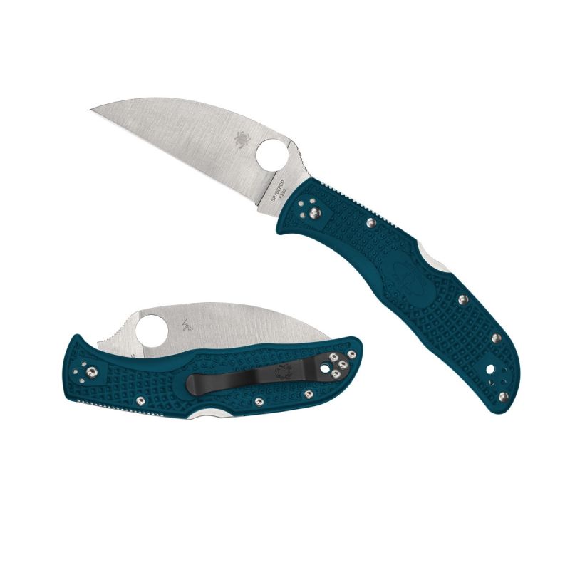 Spyderco Endela Blue Frn Wharncliffe C243FPWK390