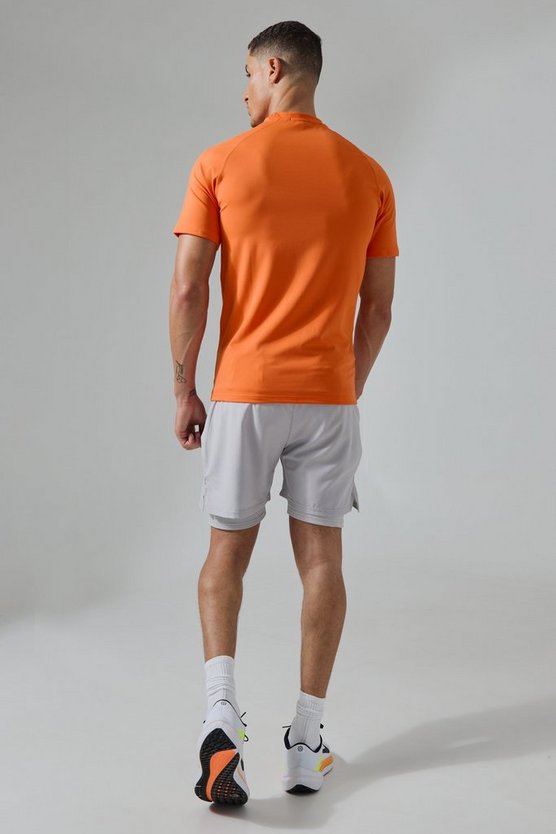 Man Active 2-in-1 Mesh-Shorts
