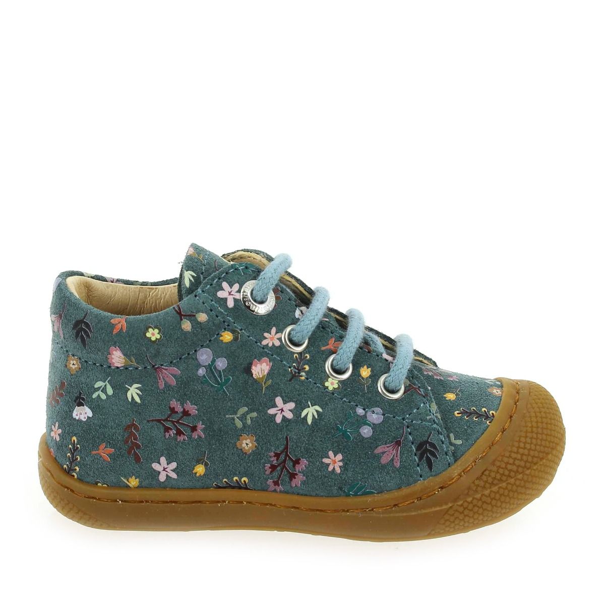 Naturino  COCOON SUEDE PR - Bleu canard Multi