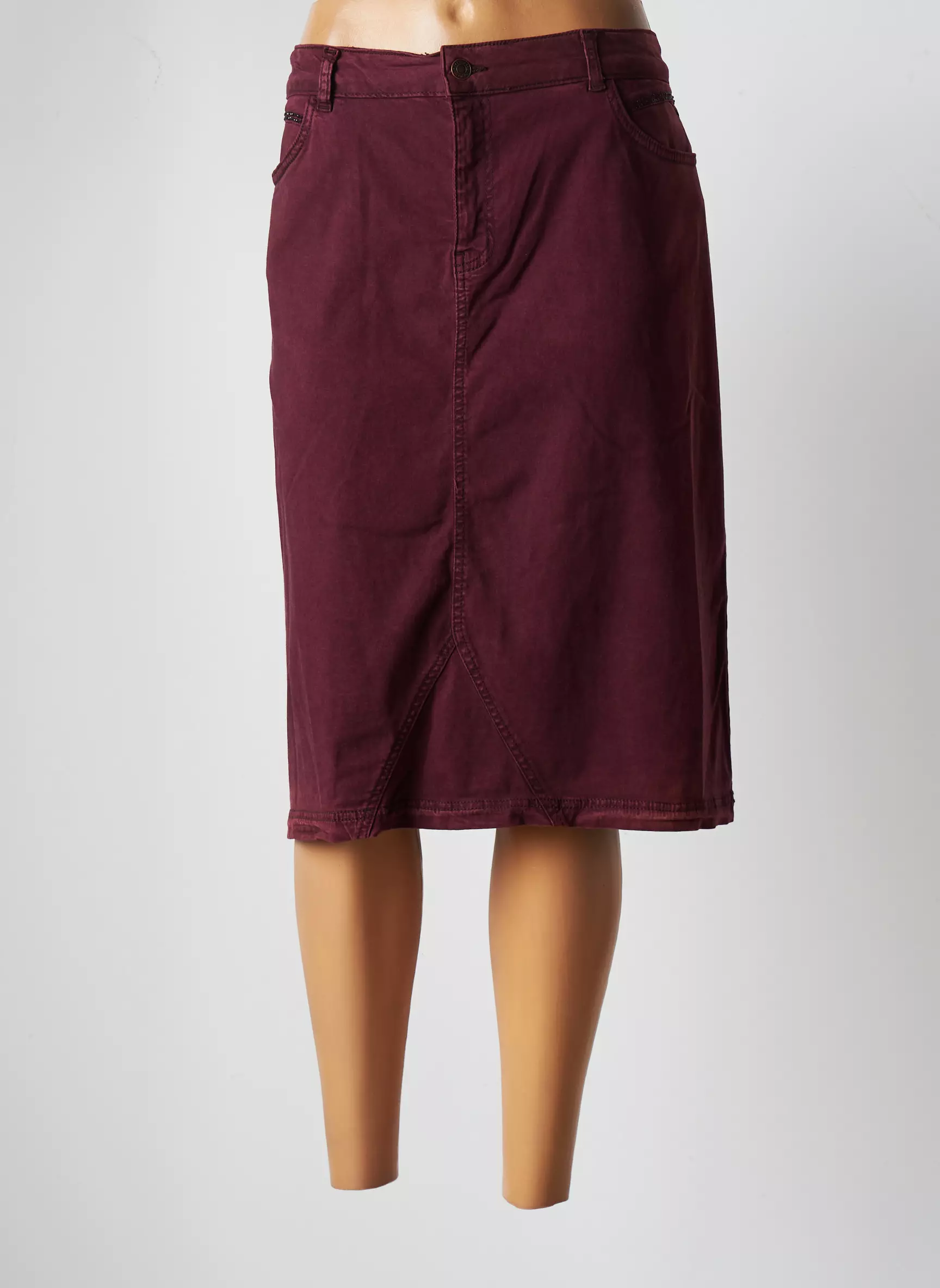Fred Sabatier Jupes Mi Longues Femme couleur rouge