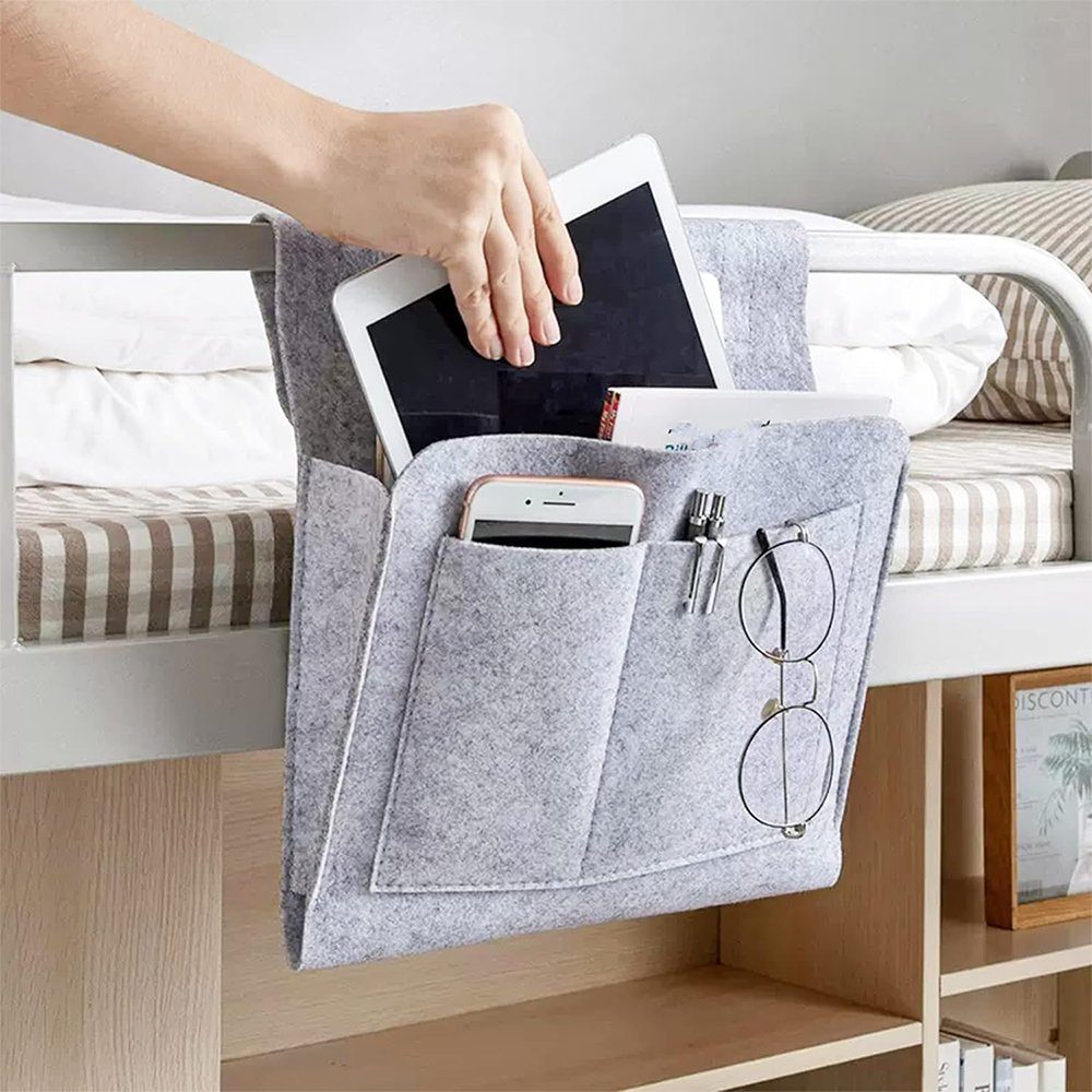 Zimtky Betttasche Bett Organizer Betttasche Bettorganizer Betttasche Hängeaufbewahrung