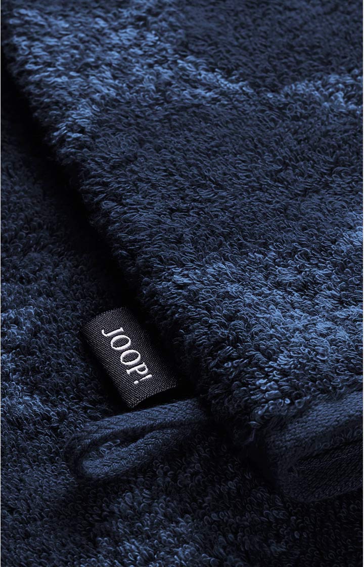 Waschhandschuh JOOP! CLASSIC CORNFLOWER in Navy, 16 x 22 cm - im JOOP!