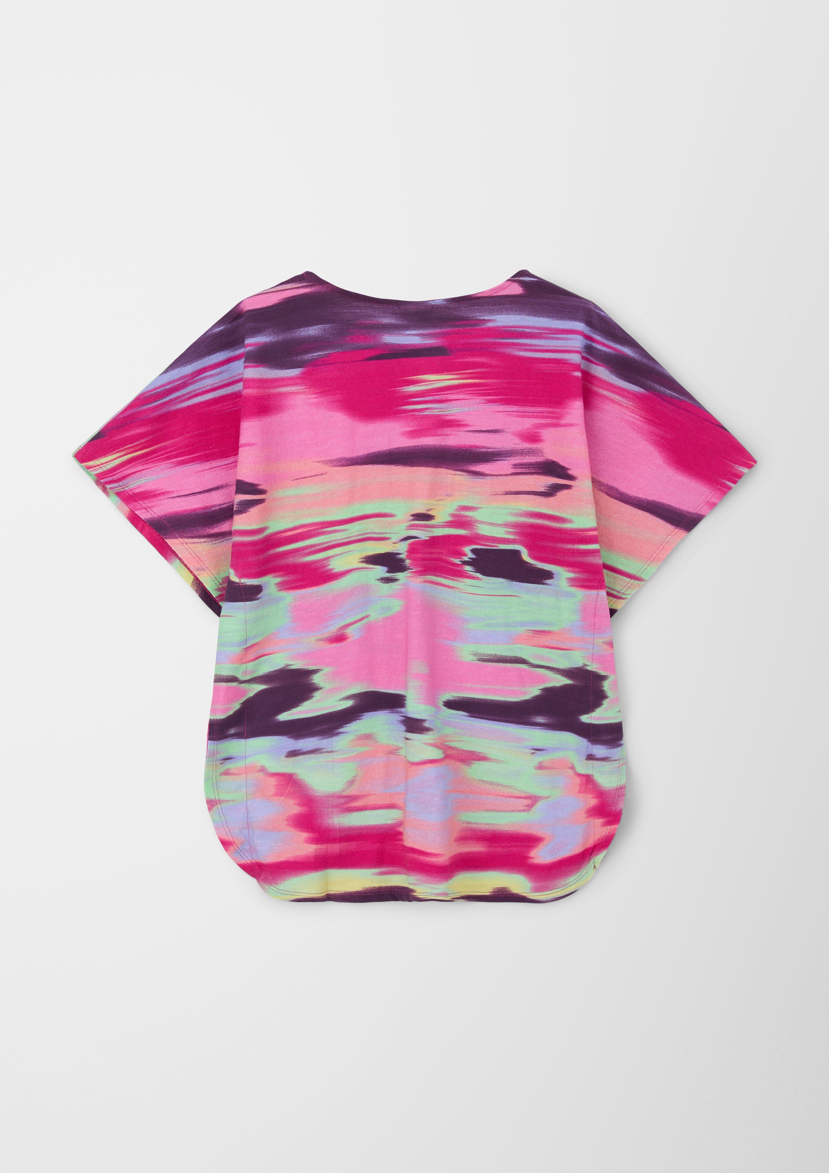 Poncho mit Allover-Print  2130478-44A3