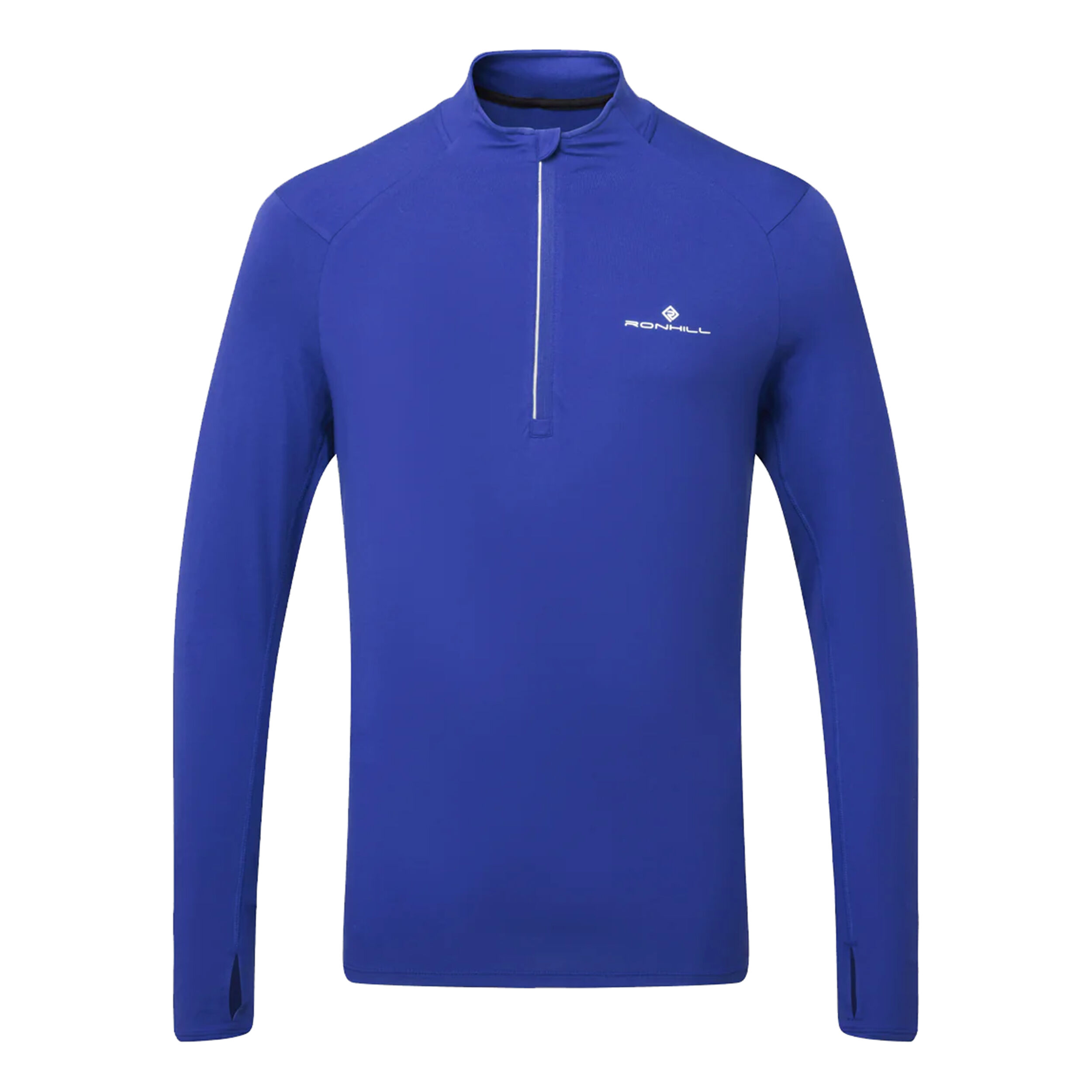 Core Thermal 1/2 Zip Laufshirt Herren - Blau
