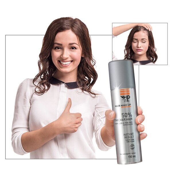 Lak na vlasy Volume Hair Plus Black pre hustejšie vlasy 150ml