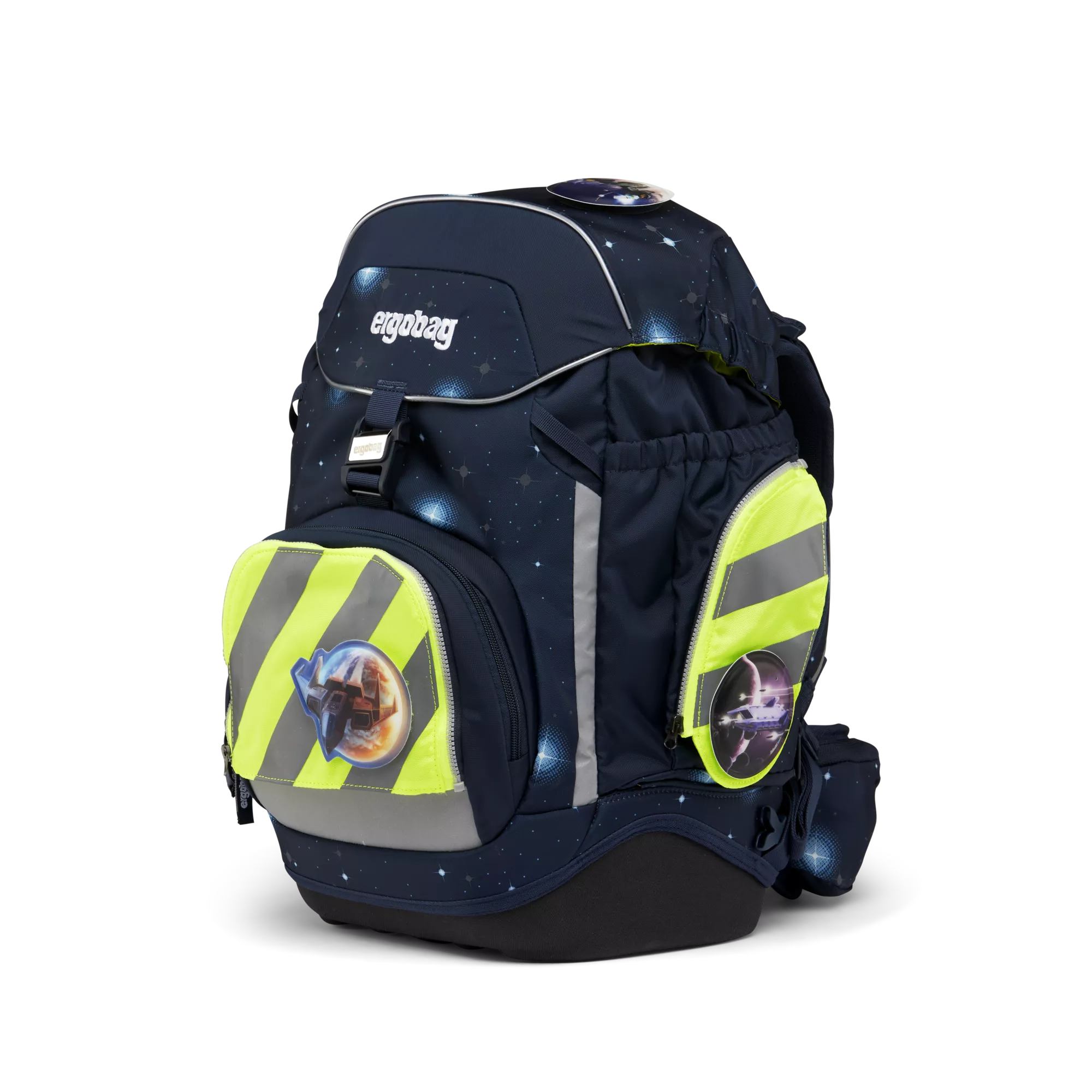 ergobag Zip-Set mit Reflektorstreifen Gelb